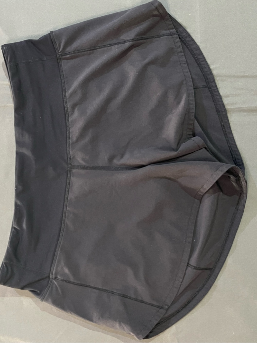 Lululemon Run Shorts, Black, Sz 6 Tall